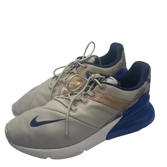 NIKE Air Max 270 AT 6153-400 Sz 11.5 Obsidian Hyper Royal-Sail Running​ - Picture 6 of 9